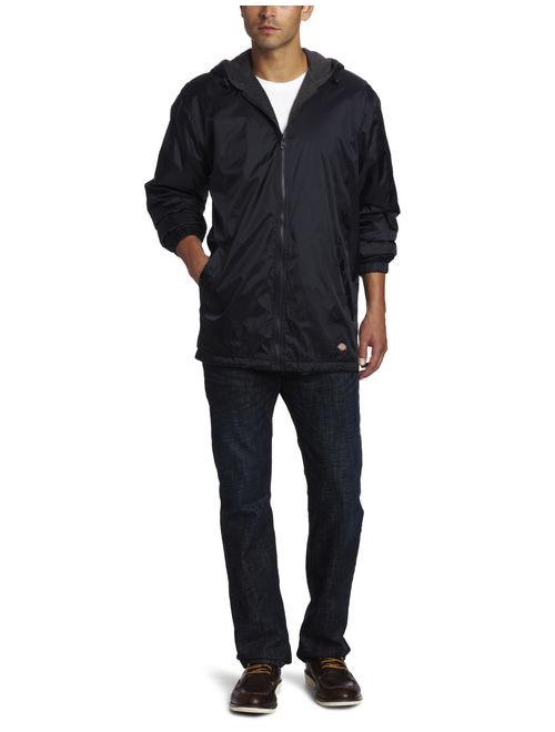 Dickies Men's Big and Tall Fleece Lined Hooded Jacket