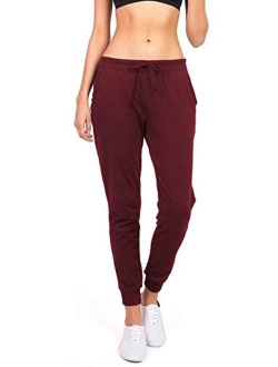 Ambiance Women's Juniors Soft Jogger Pants