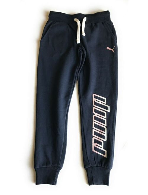 PUMA Big Girls' Fleece Joggers