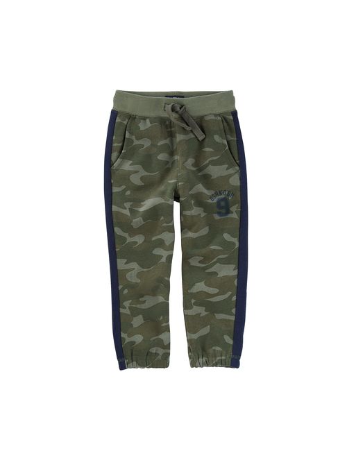 OshKosh B'Gosh Boys' Classic Fit Logo Fleece Pants