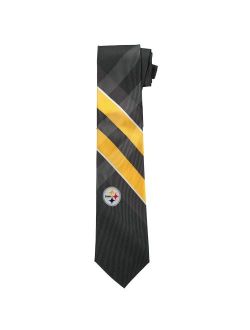 Pittsburgh Steelers Woven Poly Grid Tie - No Size