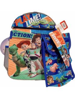 Toy Story 5 Piece Backpack Water Bottle Accessory Set