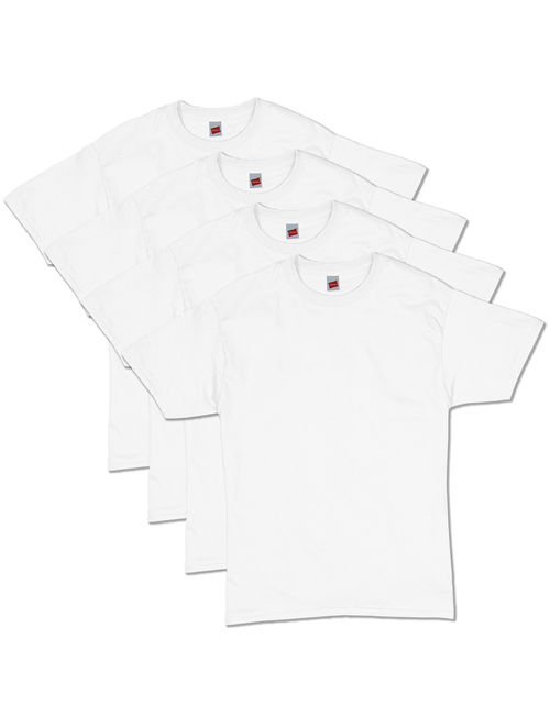 Hanes Men's comfortsoft short sleeve tee value pack (4-pack)