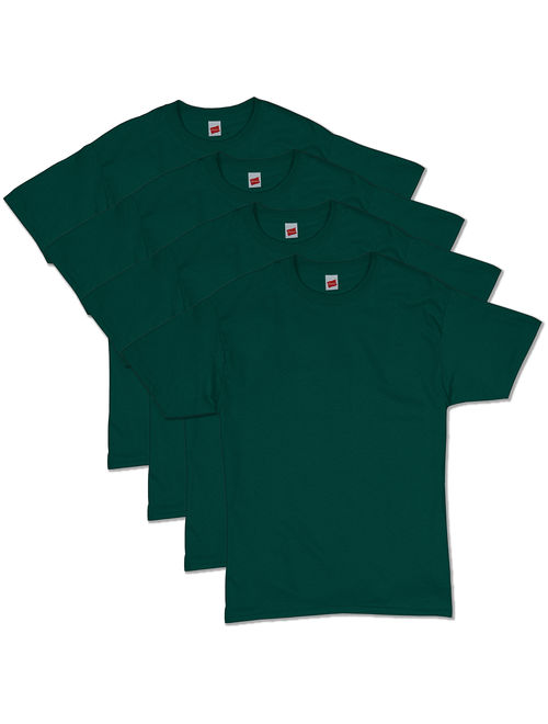 Hanes Men's comfortsoft short sleeve tee value pack (4-pack)