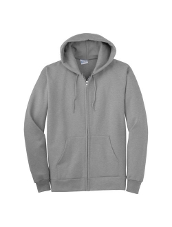 Port & Company Men's Full Zip Hooded Sweatshirt