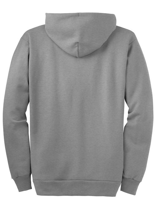 Port & Company Men's Full Zip Hooded Sweatshirt