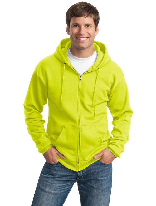 Port & Company Men's Full Zip Hooded Sweatshirt