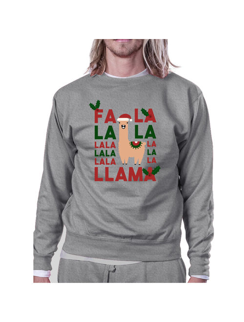 Fa La La Llama Sweatshirt Cute Christmas Gifts