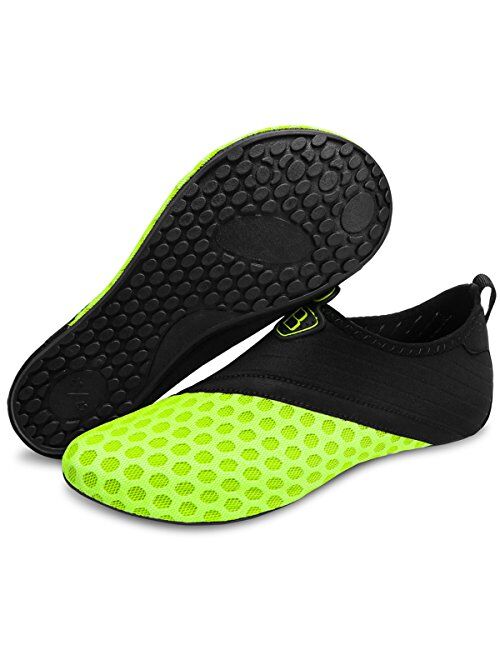 Barerun Barefoot Quick-Dry Water Sports Shoes Aqua Socks for Swim Beach Pool Surf Yoga for Women Men