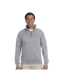 Jerzees Men's Super Sweats Quarter Zip Preshrunk Pullover, Style 4528M