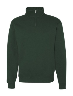 Jerzees Nublend Quarter-Zip Cadet Collar Sweatshirt