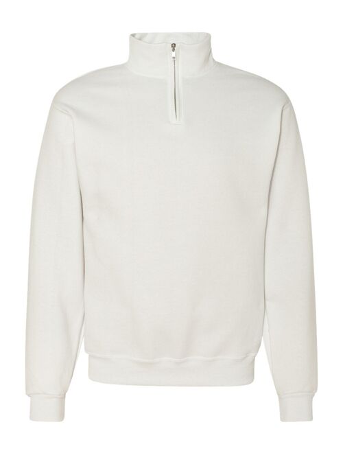 Jerzees Nublend Quarter-Zip Cadet Collar Sweatshirt