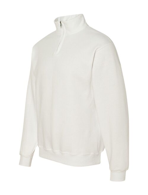 Jerzees Nublend Quarter-Zip Cadet Collar Sweatshirt