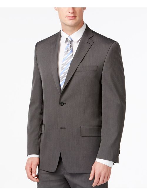 Michael Kors Mens Suit Two Button Blazer Jacket