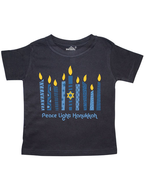 Peace Light Hanukkah Toddler T-Shirt