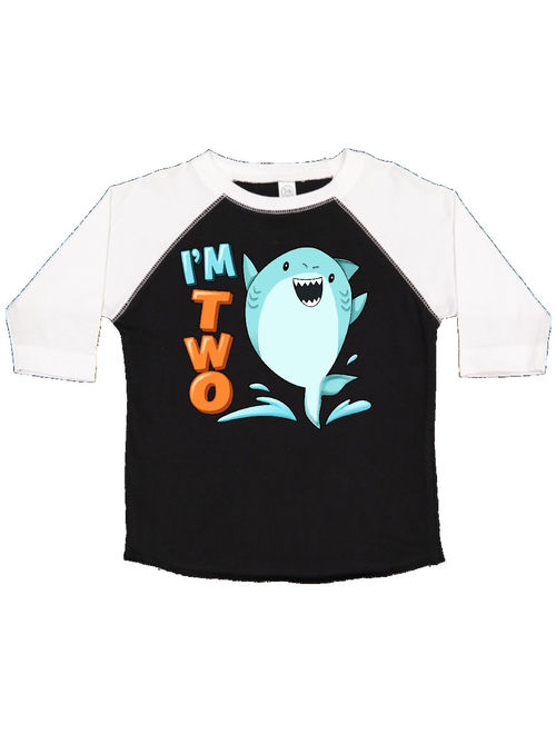 I'm Two- shark second birthday Toddler T-Shirt