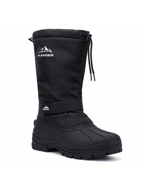 ALEADER Men's Insulated Waterproof Winter Snow Boots