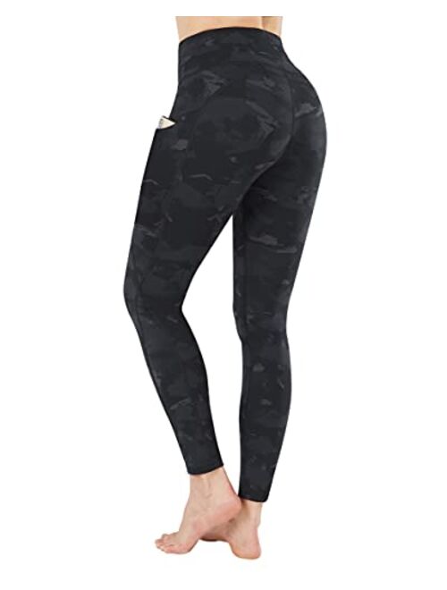 Phisockat High Waist Compression Leggings And Tummy Control -Through Workout Squat Proof Leggings