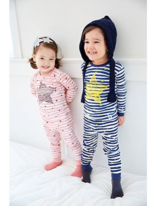 VAENAIT BABY 12M-7T Kids Unisex Boys & Girls 100% Cotton Sleepwear Pajamas 2pcs Set Prism/Cloud