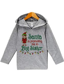 Custom Party Shop Baby's Big Sister Christmas Hoodie - 6 Months