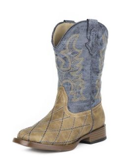 Western Boots Boys Stitch Tan 09-119-1900-0080 TA