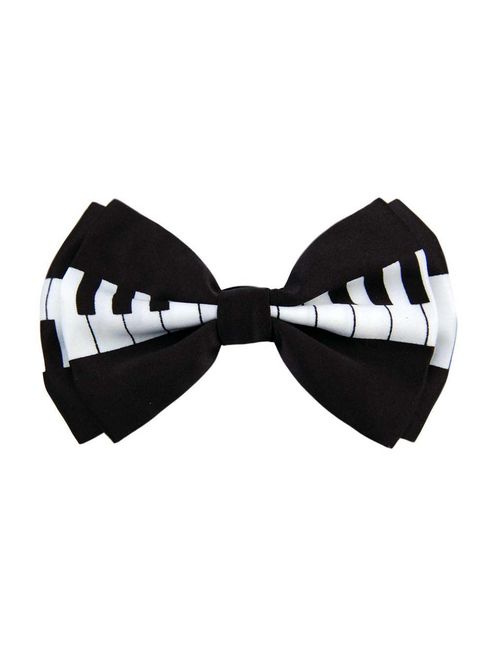 Pre-tied Bow Tie in Gift Box- Piano Keys