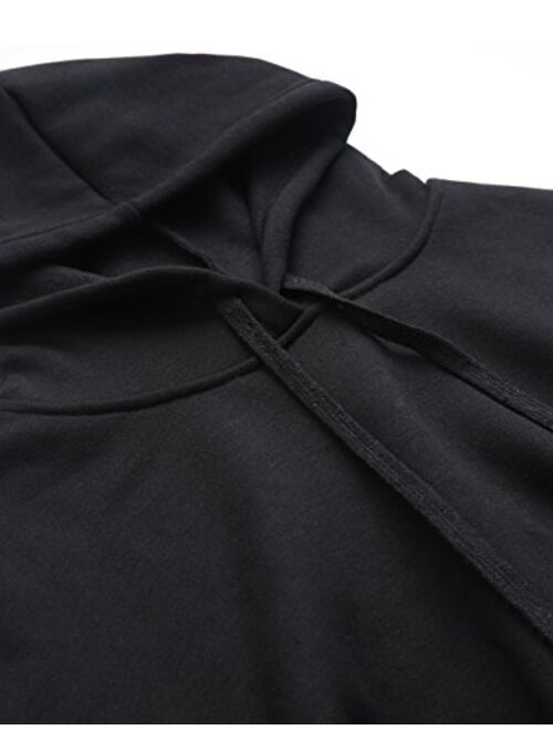 Buy SweatyRocks Sweatshirt Pullover Fleece Drop Shoulder Striped