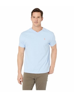 Men's Cotton Solid Classic Fit V-Neck T-Shirt