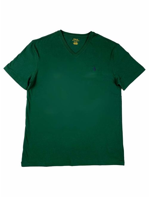 Polo Ralph Lauren Men's Cotton Solid Classic Fit V-Neck T-Shirt