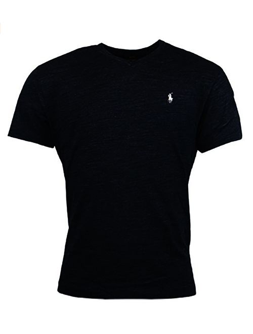 Polo Ralph Lauren Men's Cotton Solid Classic Fit V-Neck T-Shirt