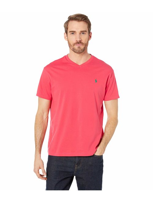 Polo Ralph Lauren Men's Cotton Solid Classic Fit V-Neck T-Shirt