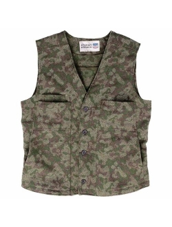 Stormy Kromer Button Vest - Cold Weather Men's Wool Vest