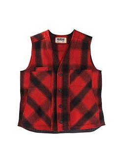 Stormy Kromer Button Vest - Cold Weather Men's Wool Vest