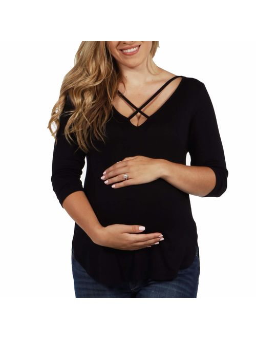 Vivian Maternity Top -- Available in Plus Sizes