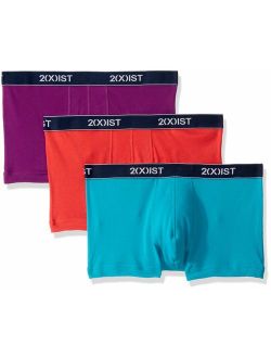 2(X)IST Men's Essential Cotton No Show Trunk Multipack