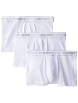 2(X)IST Men's Essential Cotton No Show Trunk Multipack