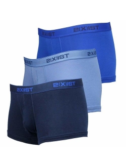 2(X)IST Men's Essential Cotton No Show Trunk Multipack