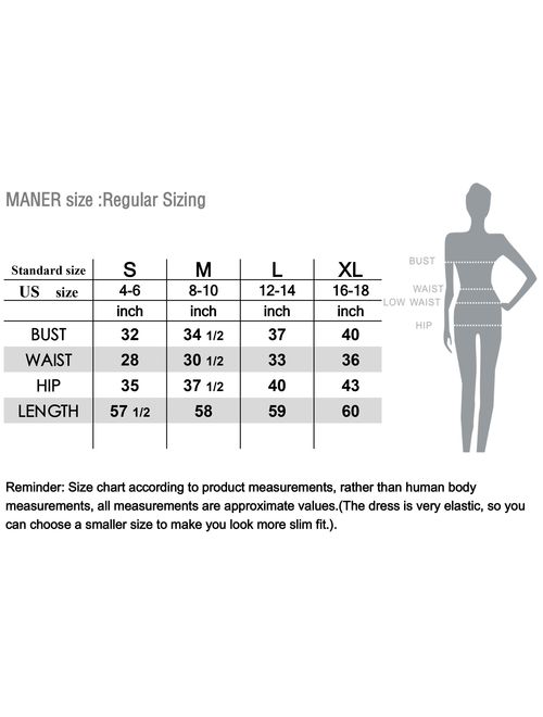 Buy Maner Women V Neck Sequin Long Dress Sleeveless Evening Prom Formal