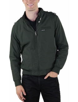 Members Only Men's Heavy Iconic Racer Quilted Lining Jacket