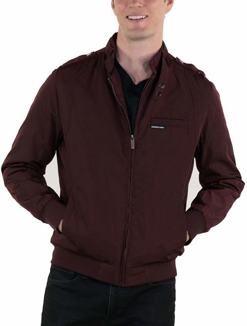 Members Only Men's Heavy Iconic Racer Quilted Lining Jacket