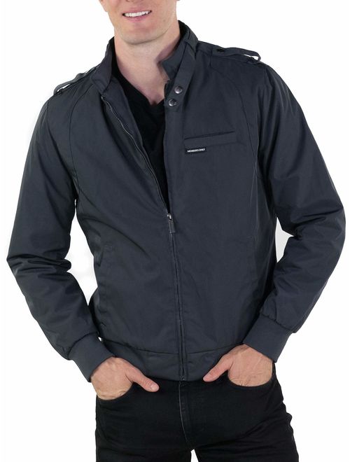 Members Only Men's Heavy Iconic Racer Quilted Lining Jacket