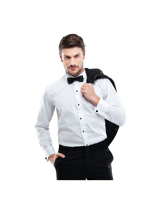 Slim Fit Tuxedo Shirt