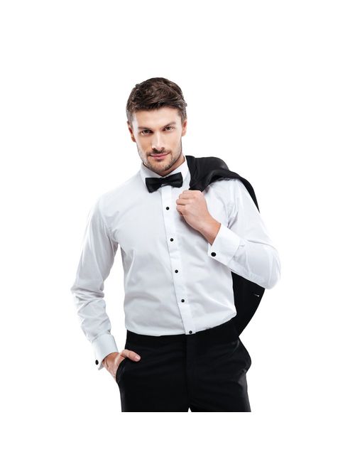 Slim Fit Tuxedo Shirt