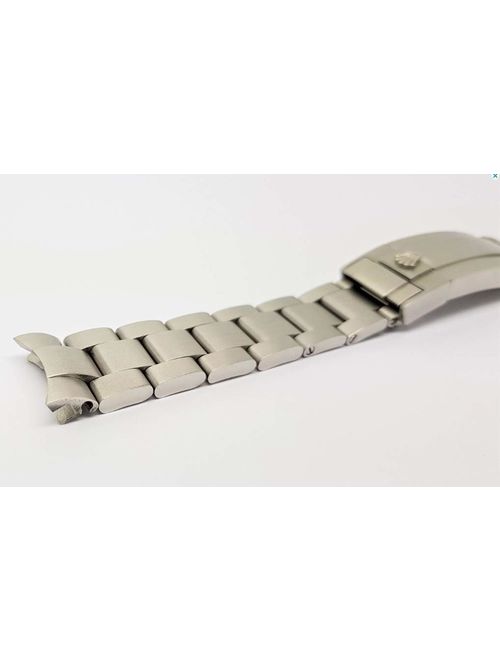 Rolex New 20mm Solid Stainless Steel Submariner Watch Strap Band For Rolex 116613lb