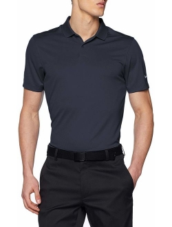 Men's Polyester Solid Short Sleeve Dry Victory Polo T-Shirt