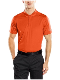 Men's Polyester Solid Short Sleeve Dry Victory Polo T-Shirt