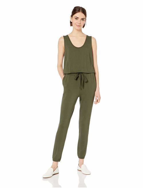 Amazon Brand - Daily Ritual Women's Supersoft Terry Sleeveless Jumpsuit