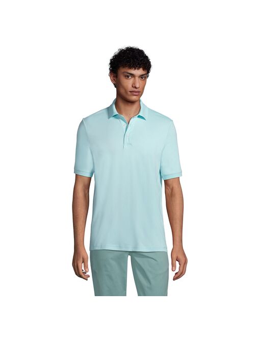 Lands' End Men's Short Sleeve Super Soft Supima Polo Shirt