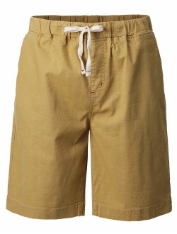 H2H Men's Casual Linen Short Summer Baggy Bending Pants