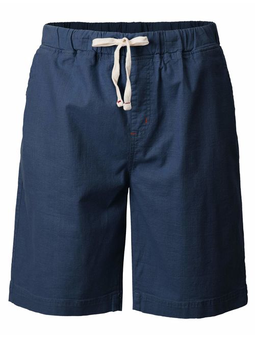 H2H Men's Casual Linen Short Summer Baggy Bending Pants